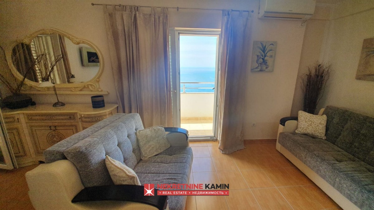 43 m² Studio Apartment with Terrace and Open Sea View, Seoce, Budva